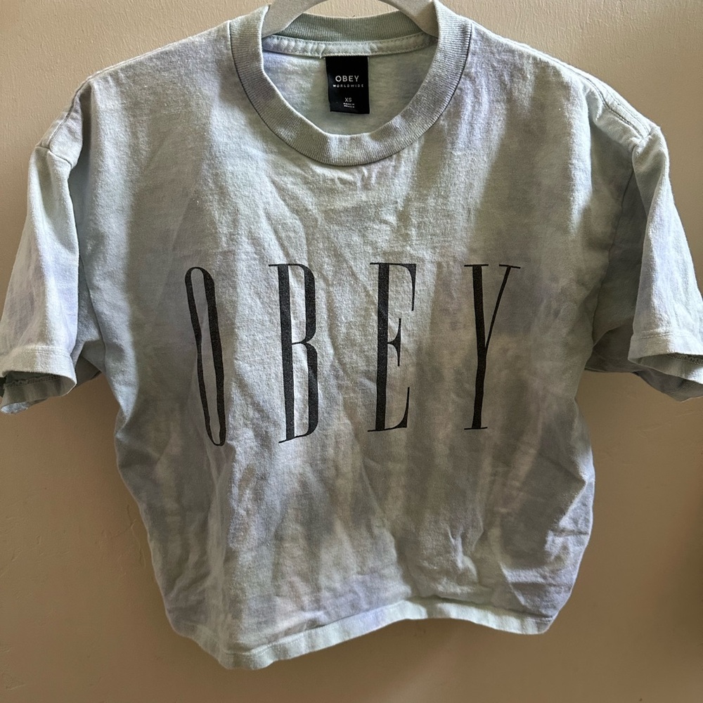 Obey Light Gray T-Shirt